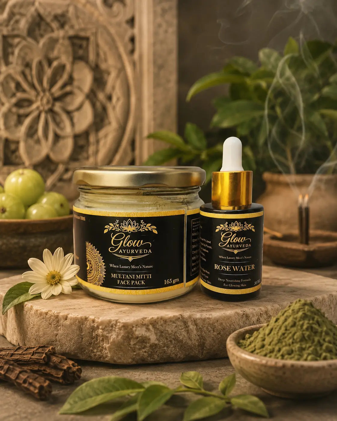 Glow-Ayurveda Multani-Mitti Face Pack