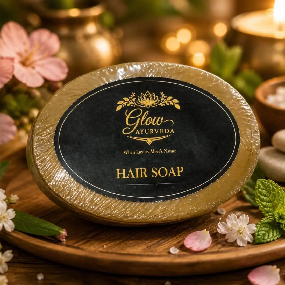 Organic Ayurvedic Hair Repair Soap